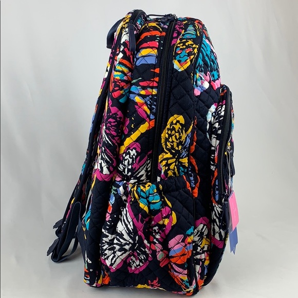 Vera Bradley Campus Backpack - Butterfly Flutter - Picture 3 of 11